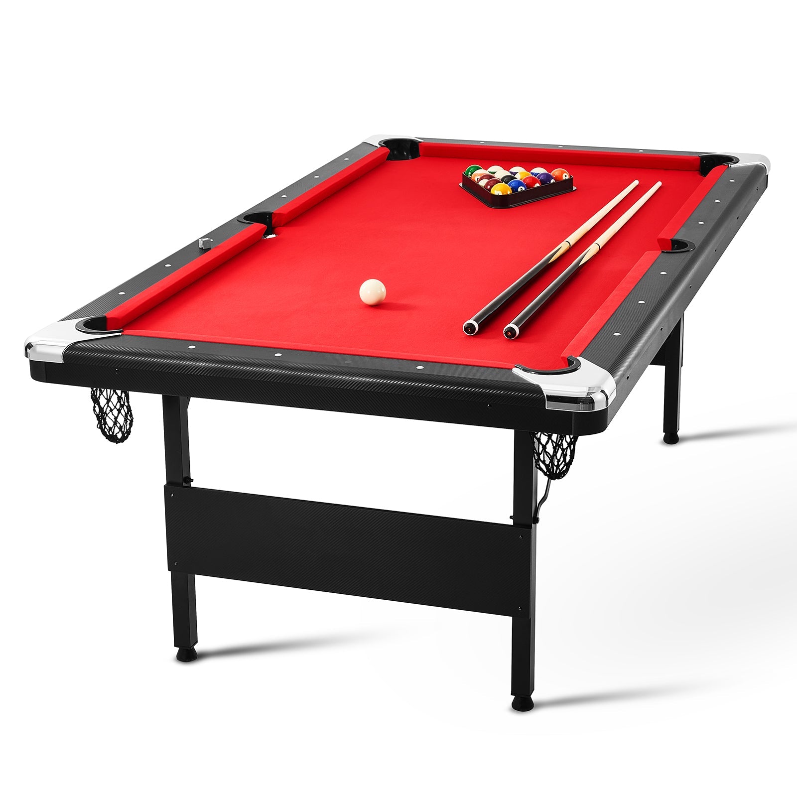 7 ft Portable Billiards Table with Accessories