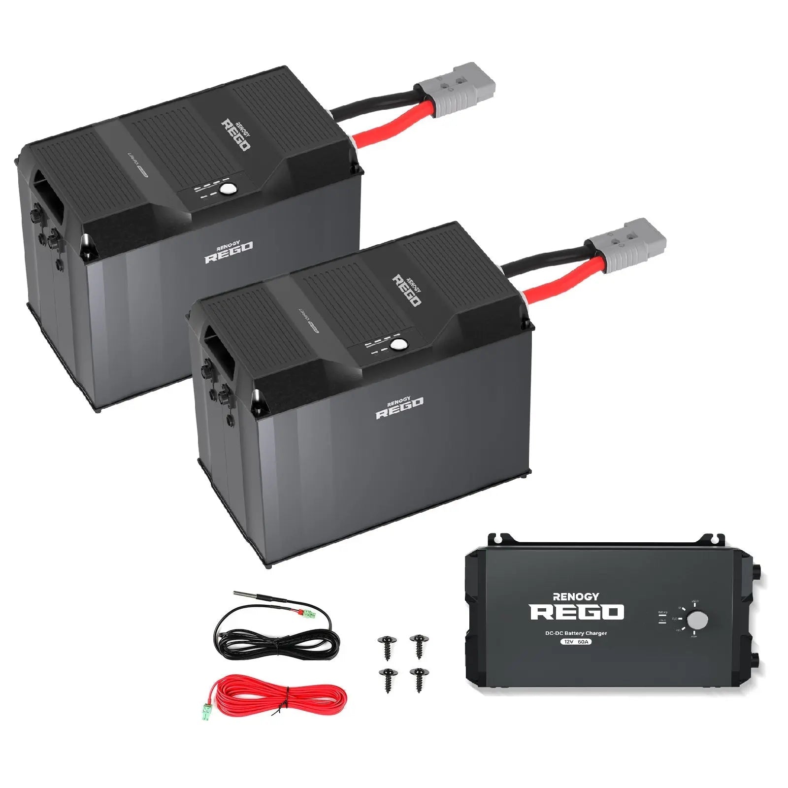 Renogy REGO 12V 400Ah Cold Weather LiFePO4 Battery