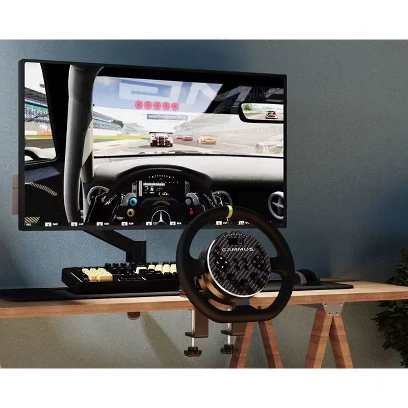 CAMMUS C5 2 in 1 5Nm Direct Drive System Base Gaming Steering Wheel Racing Simulator PC Car Wheel Racing Simulator