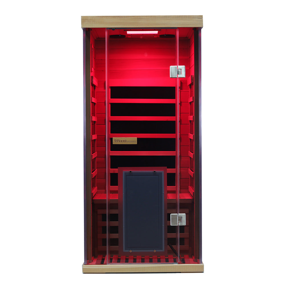 SR01 1 Person Red Cedar Far Infrared Sauna