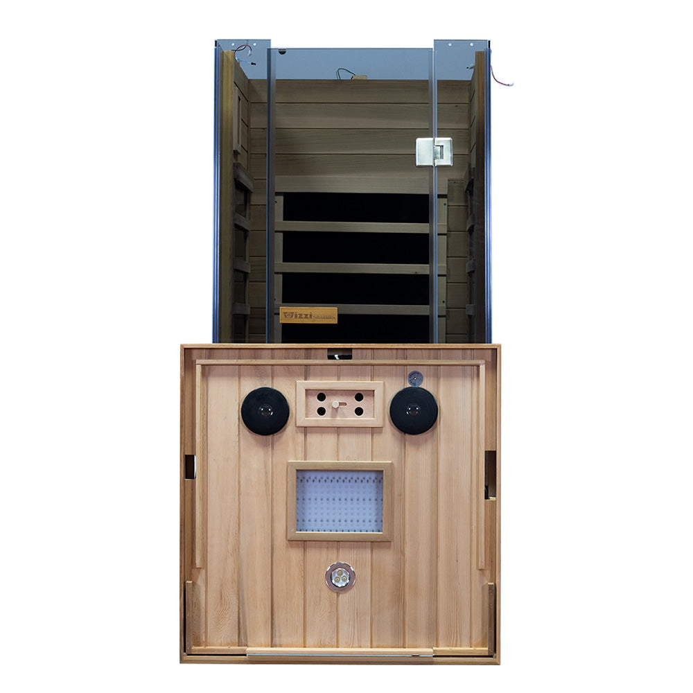 SR01 1 Person Red Cedar Far Infrared Sauna