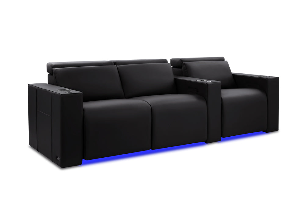 Valencia Barcelona Italian Leather Home Theater Seating