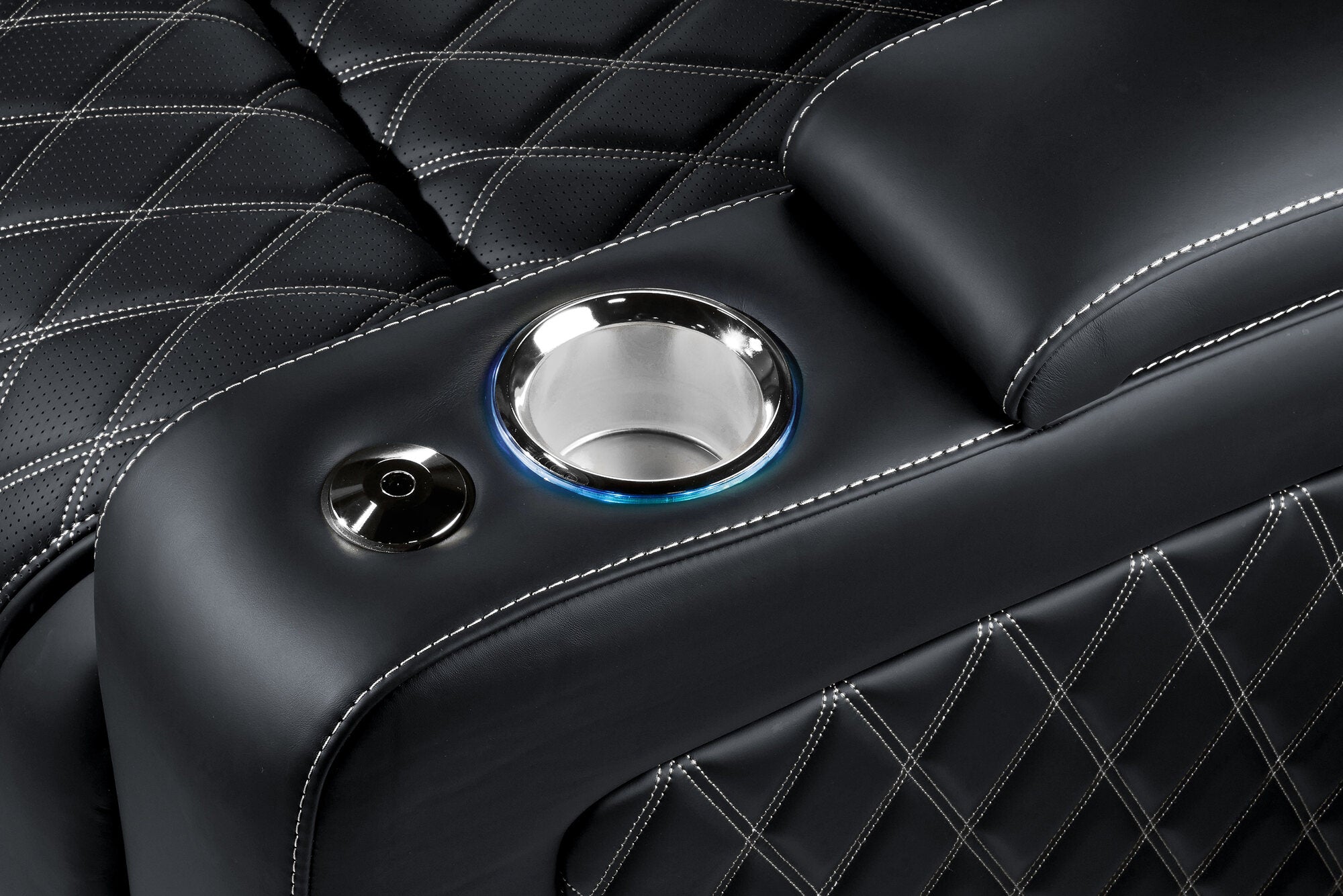 Valencia Oslo Ultimate 20K Italian Semi-Aniline Leather Theater Seating