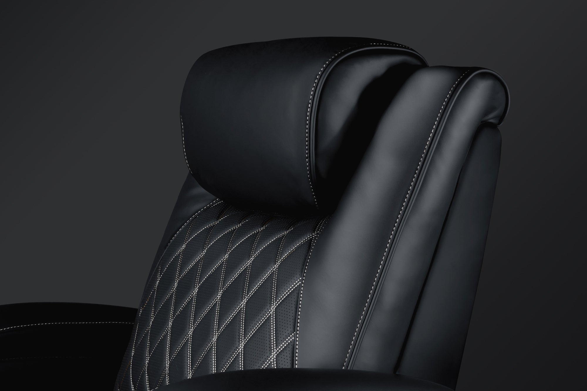 Valencia Oslo Ultimate 20K Italian Semi-Aniline Leather Theater Seating