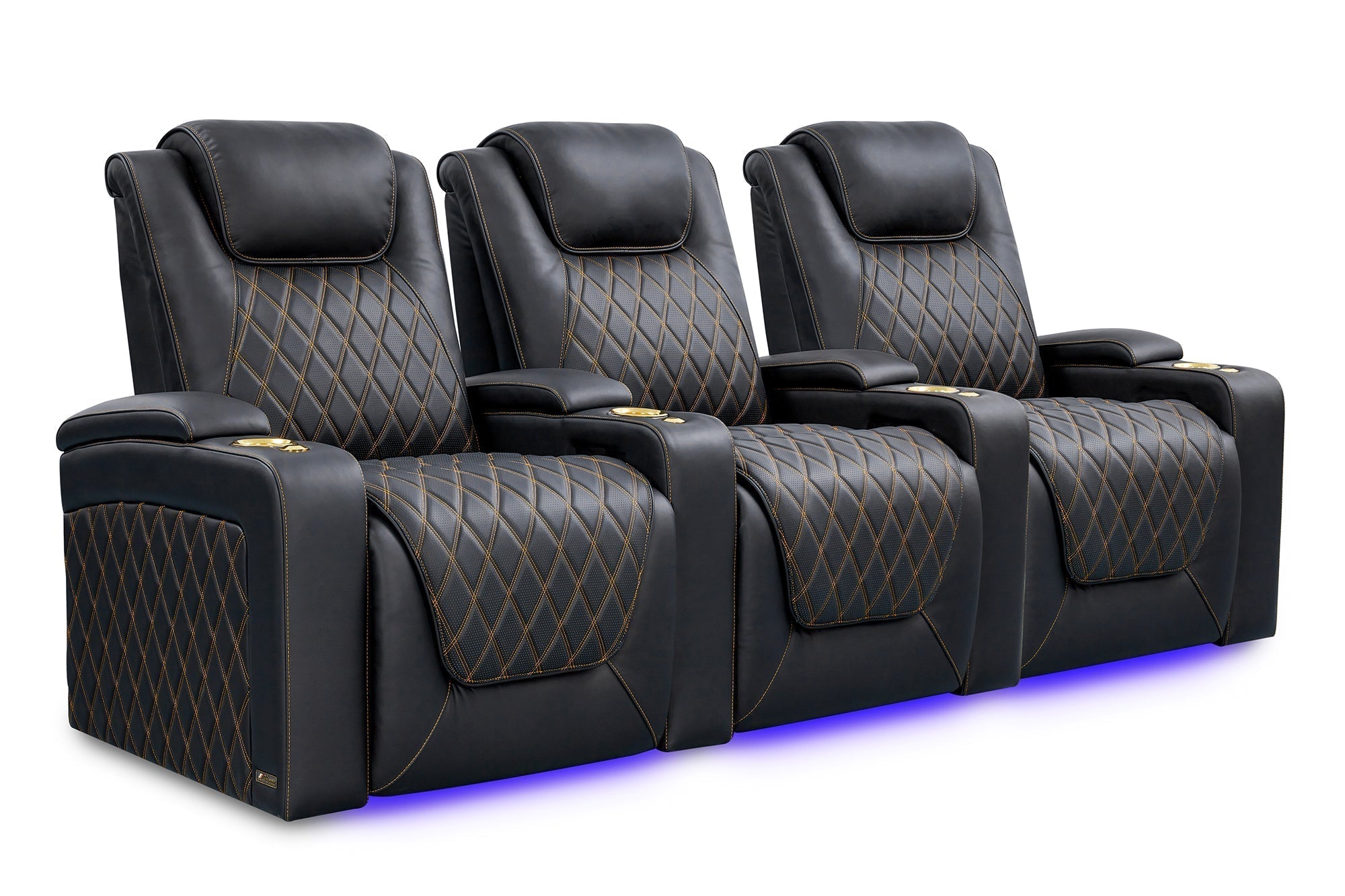 Valencia Oslo Ultimate 20K Italian Semi-Aniline Leather Theater Seating
