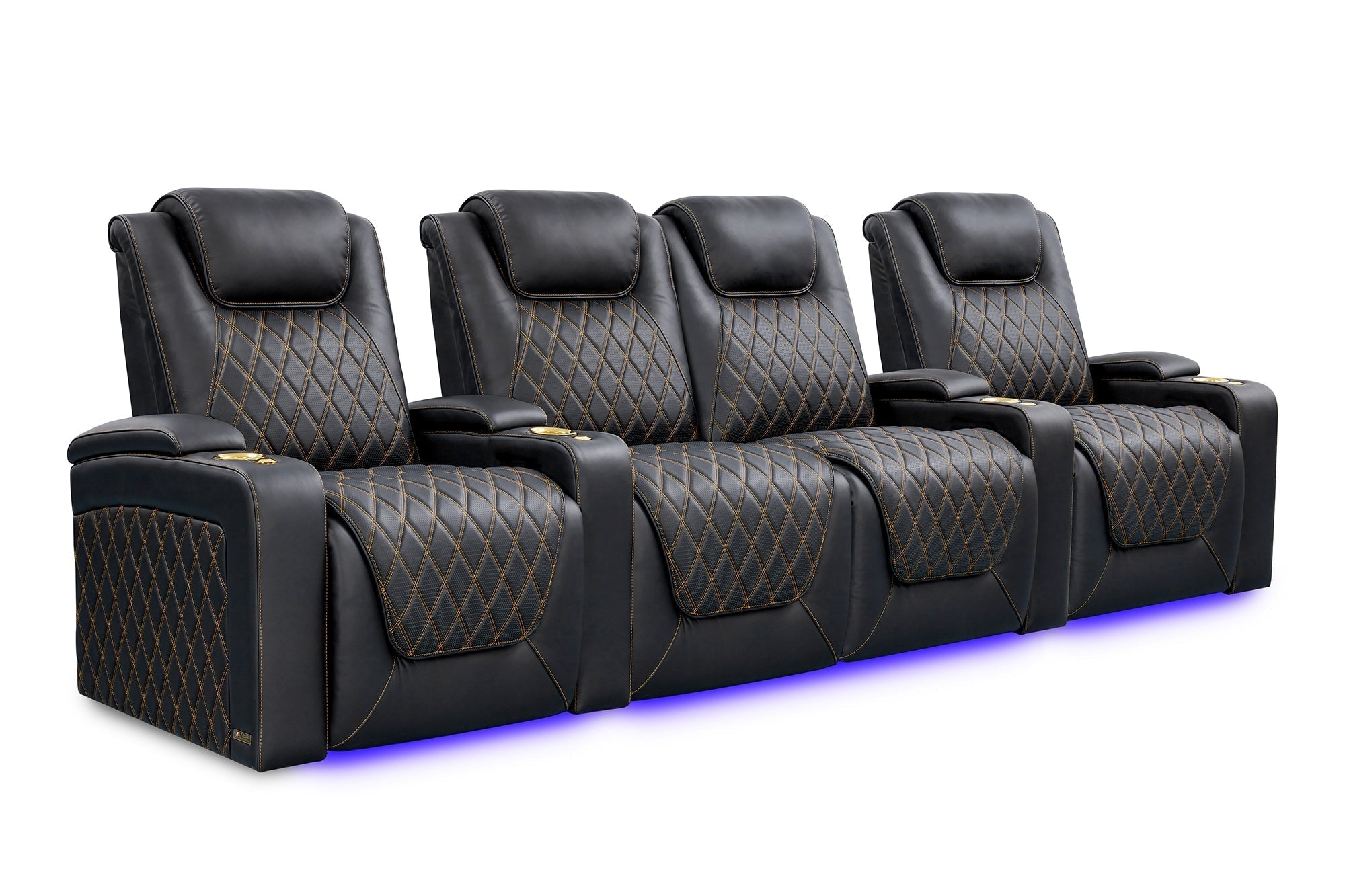 Valencia Oslo Ultimate 20K Italian Semi-Aniline Leather Theater Seating