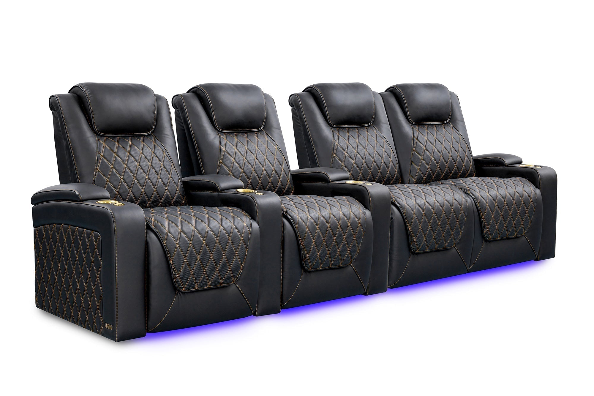 Valencia Oslo Ultimate 20K Italian Semi-Aniline Leather Theater Seating