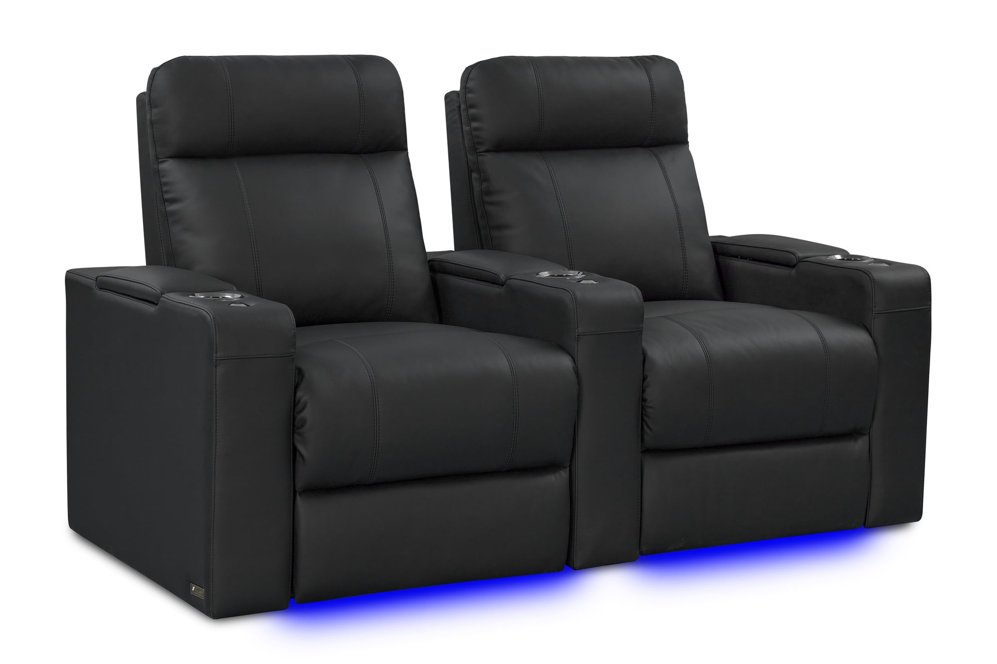 Valencia Piacenza Luxury Italian Semi-Aniline Leather Home Theater Seating