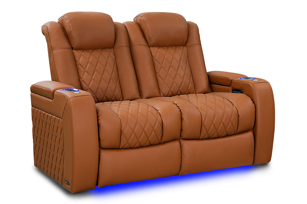 Valencia Tuscany Ultimate 20K Italian Semi-Aniline Leather Theater Seating