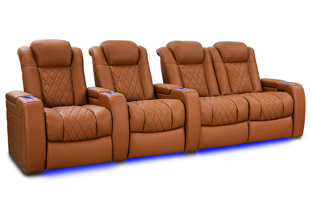 Valencia Tuscany Ultimate 20K Italian Semi-Aniline Leather Theater Seating