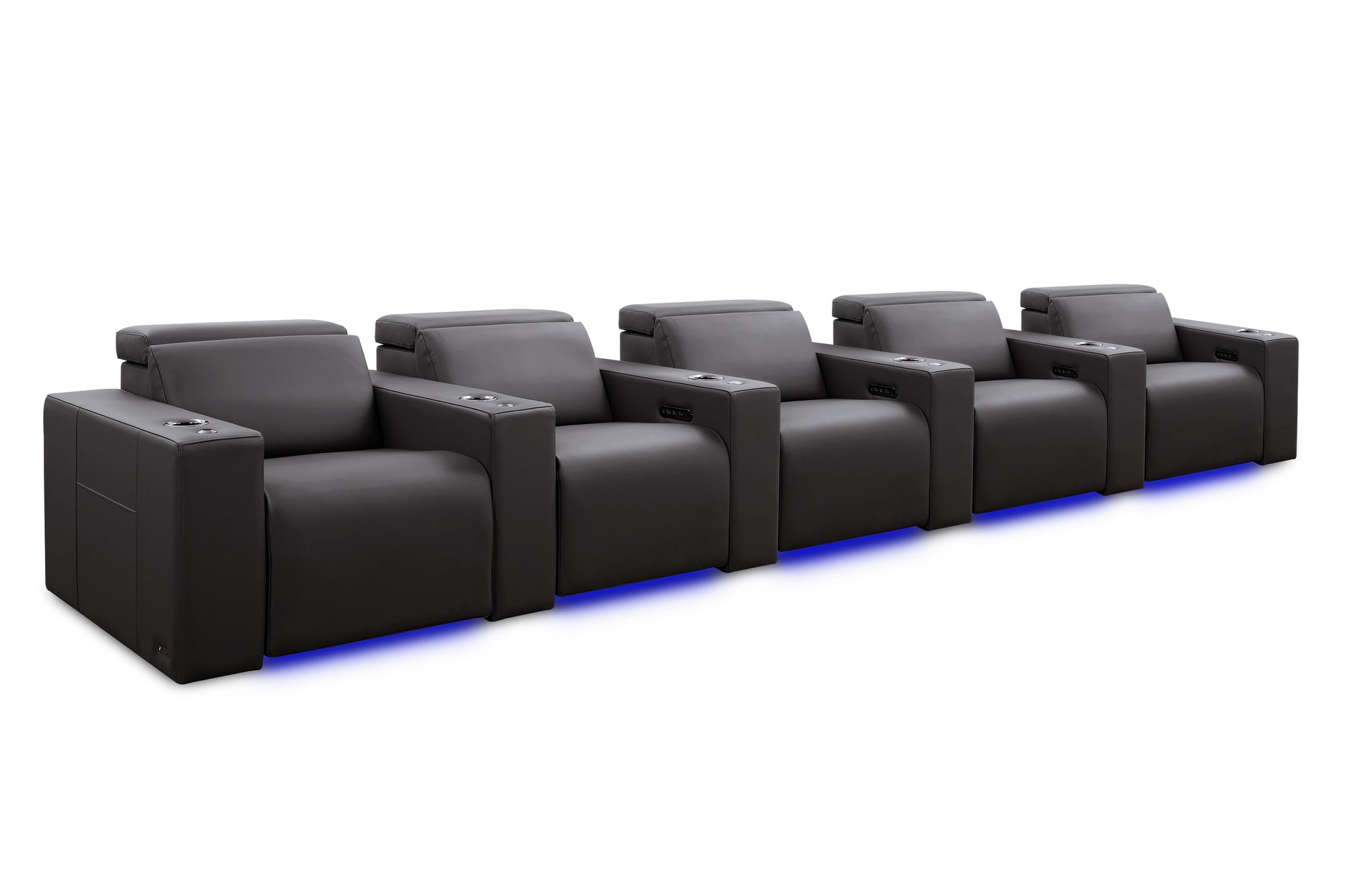 Valencia Barcelona Grand Italian Leather Home Theater Seating