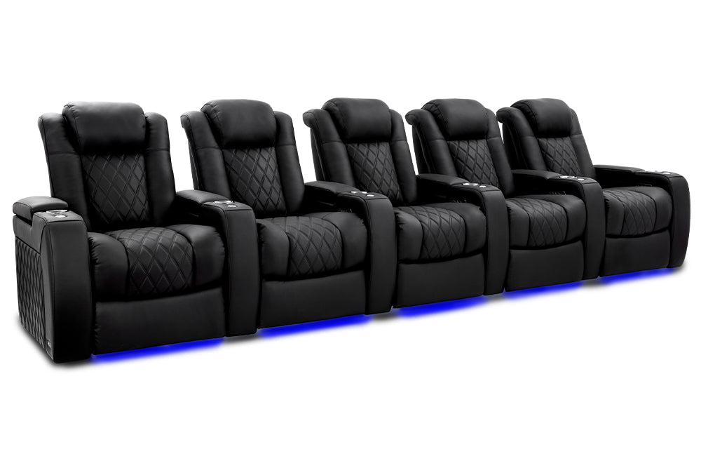 Valencia Tuscany Ultimate 20K Italian Semi-Aniline Leather Theater Seating