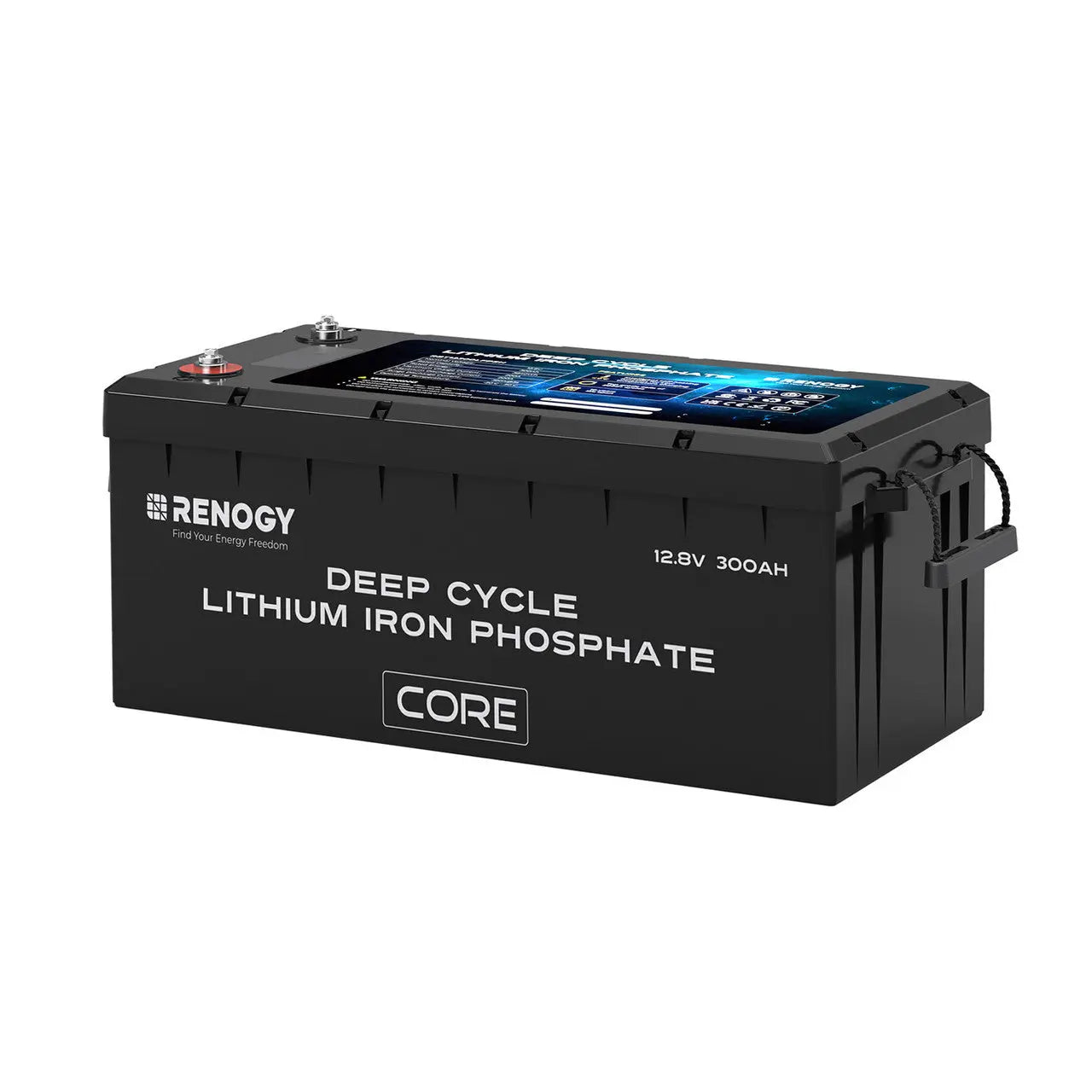 12V 300Ah Deep Cycle Lithium Iron Phosphate Battery w/ Self-Heating | Core Series