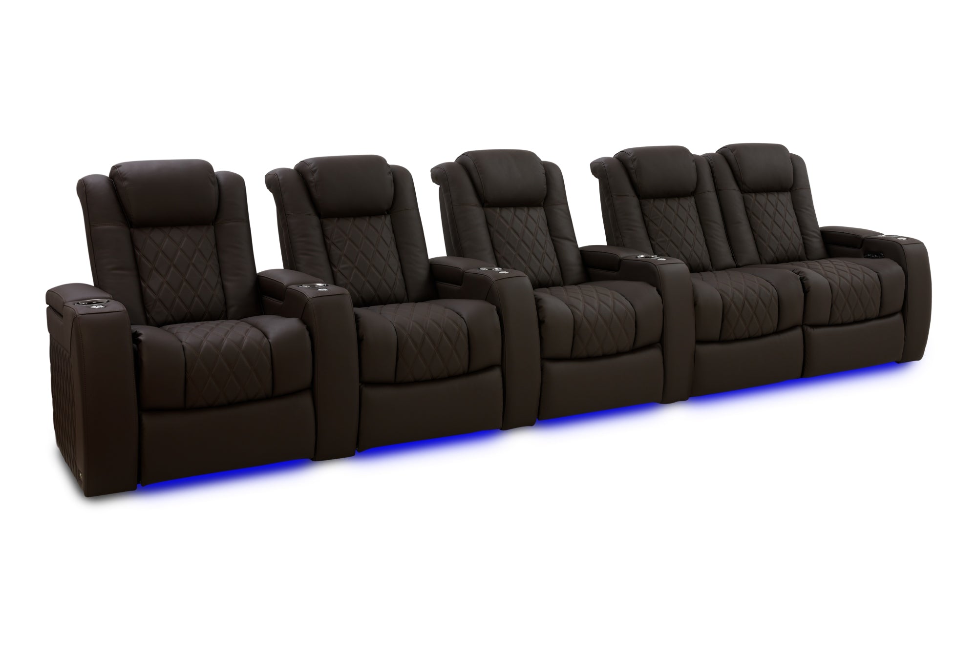 Valencia Tuscany Ultimate 20K Italian Semi-Aniline Leather Theater Seating