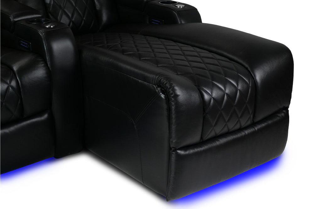 Valencia Tuscany Chaise Multimedia Sectional