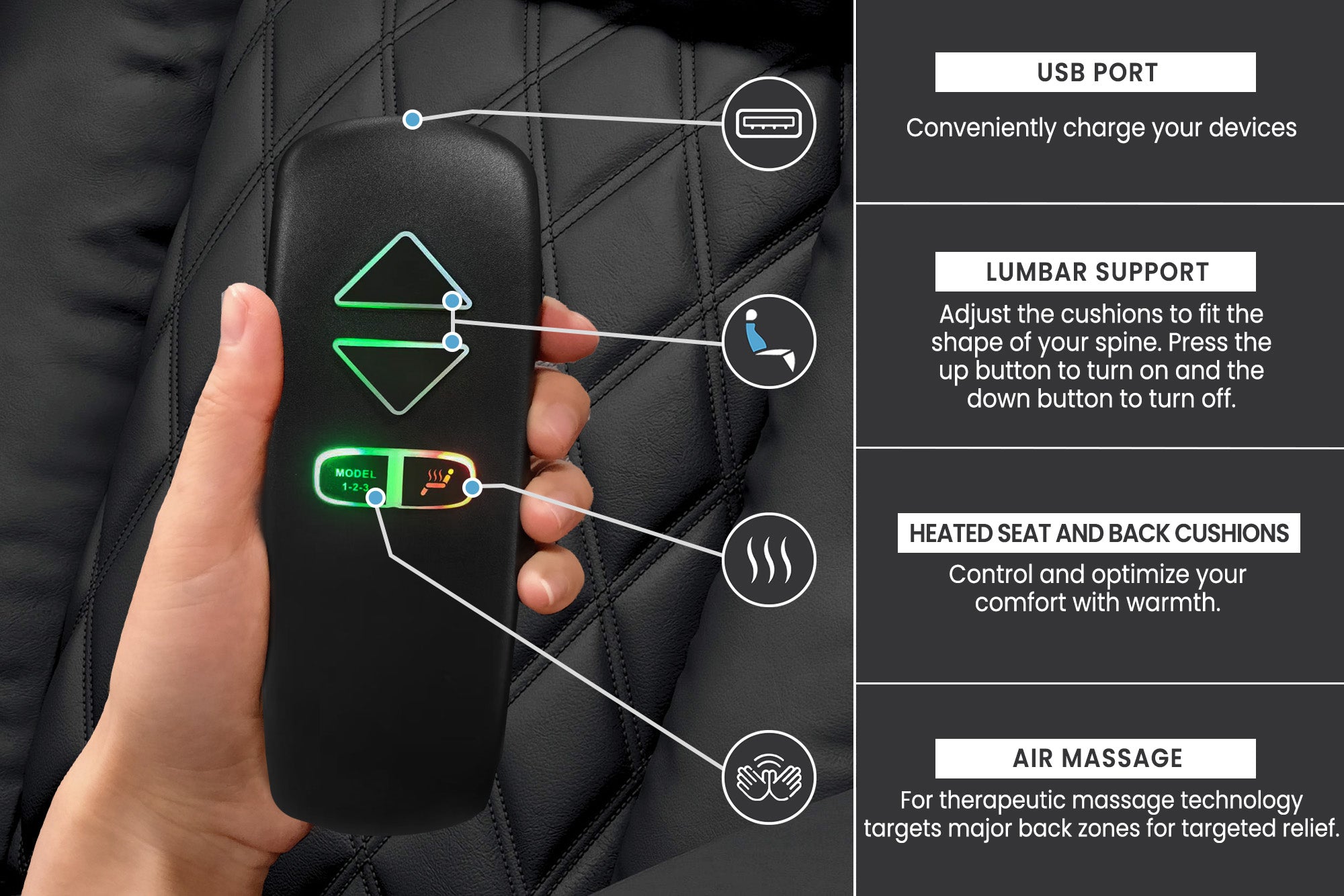 Valencia Tuscany Luxury Float™ Zero Gravity Heat & Massage Theater Seating (2025 Edition)