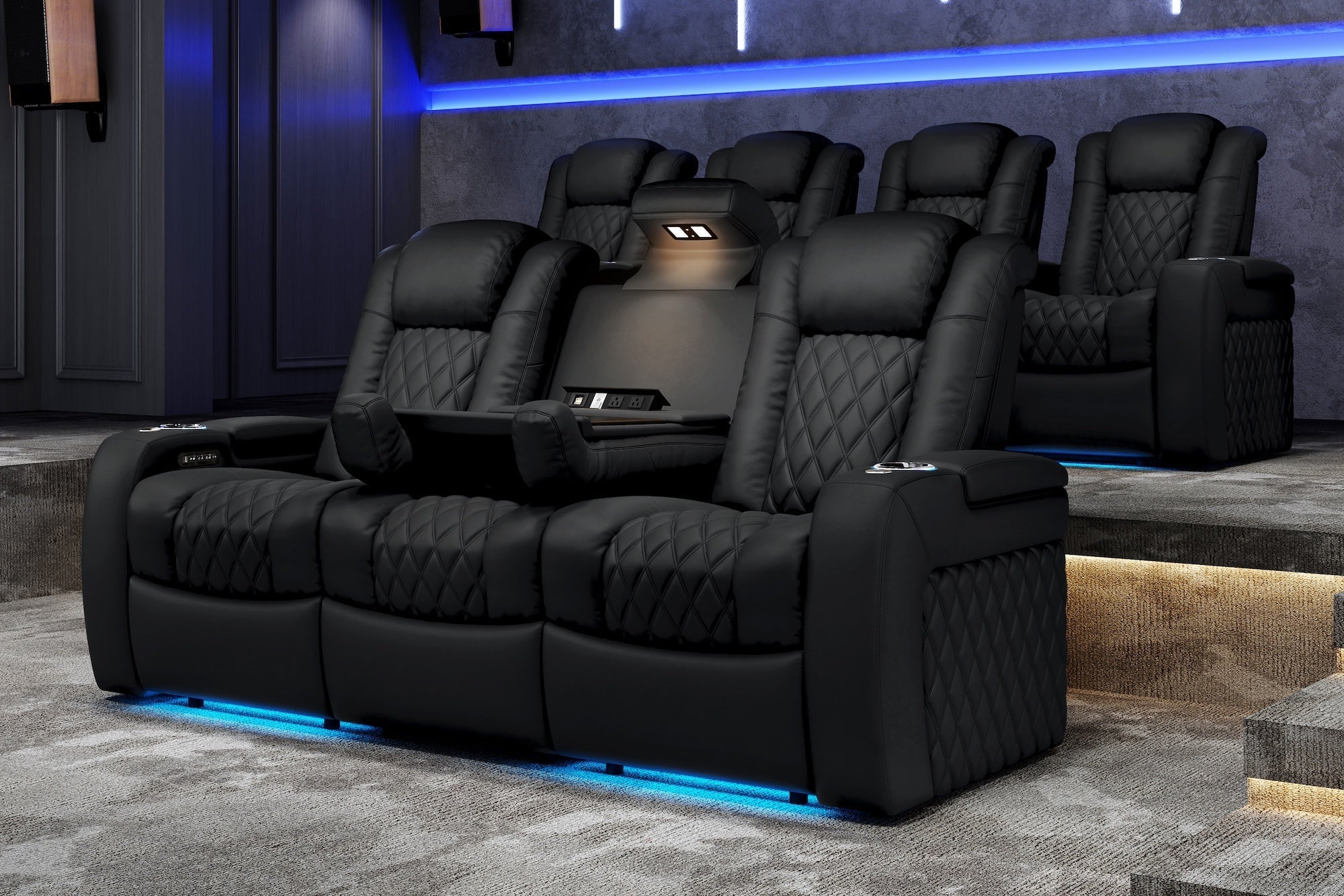 Valencia Tuscany XL Luxury Console Theater Seating