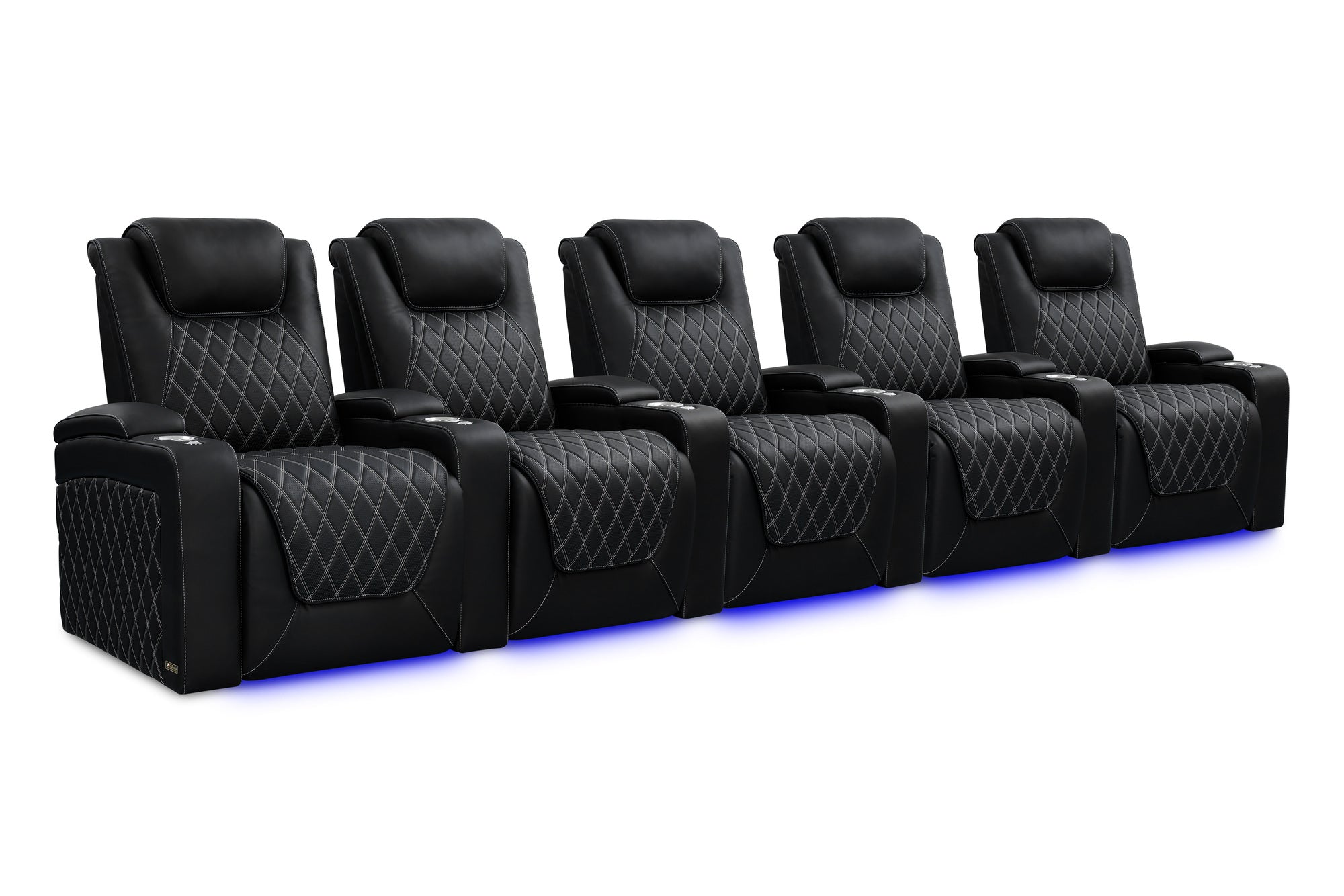 Valencia Oslo Ultimate 20K Italian Semi-Aniline Leather Theater Seating