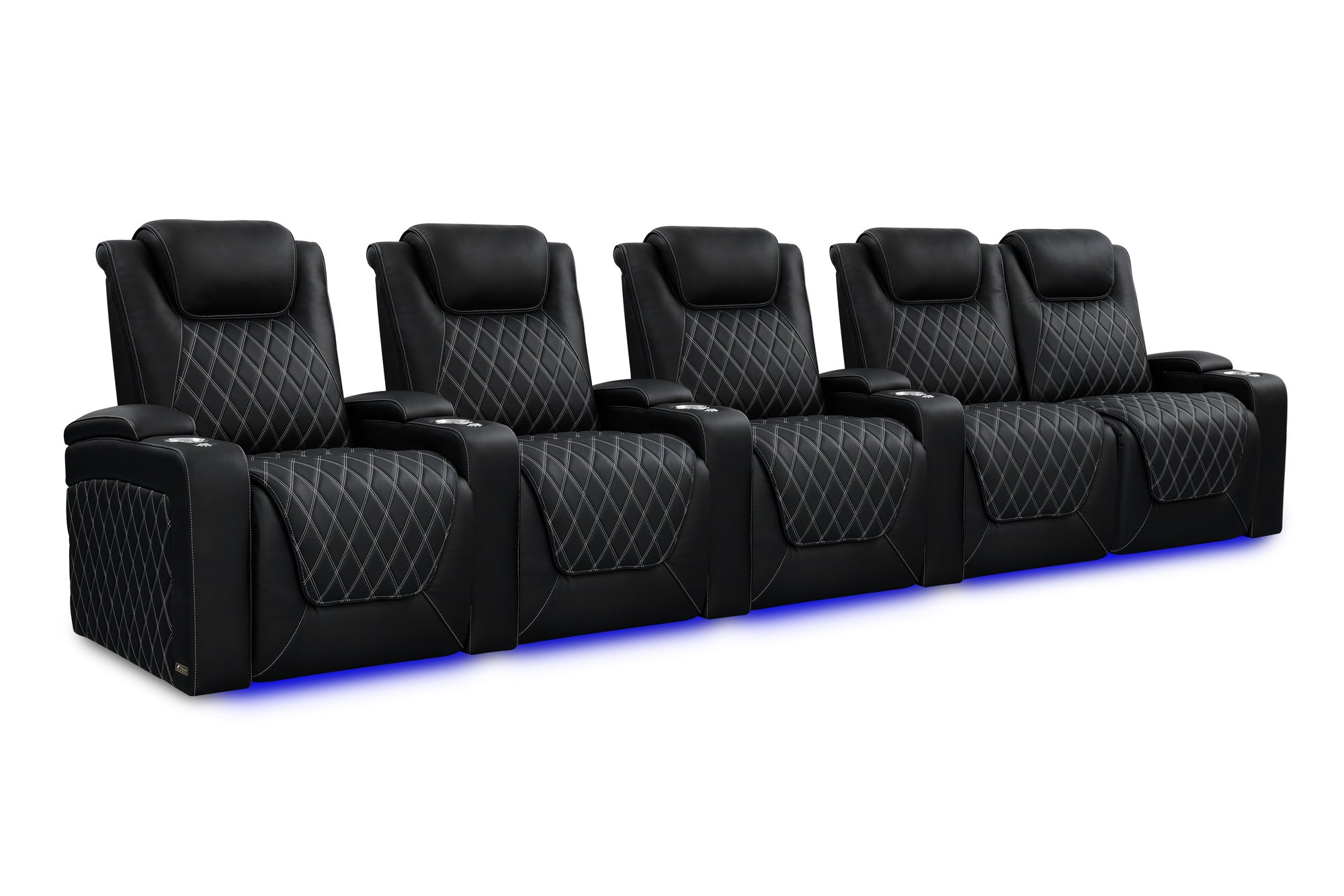 Valencia Oslo Ultimate 20K Italian Semi-Aniline Leather Theater Seating