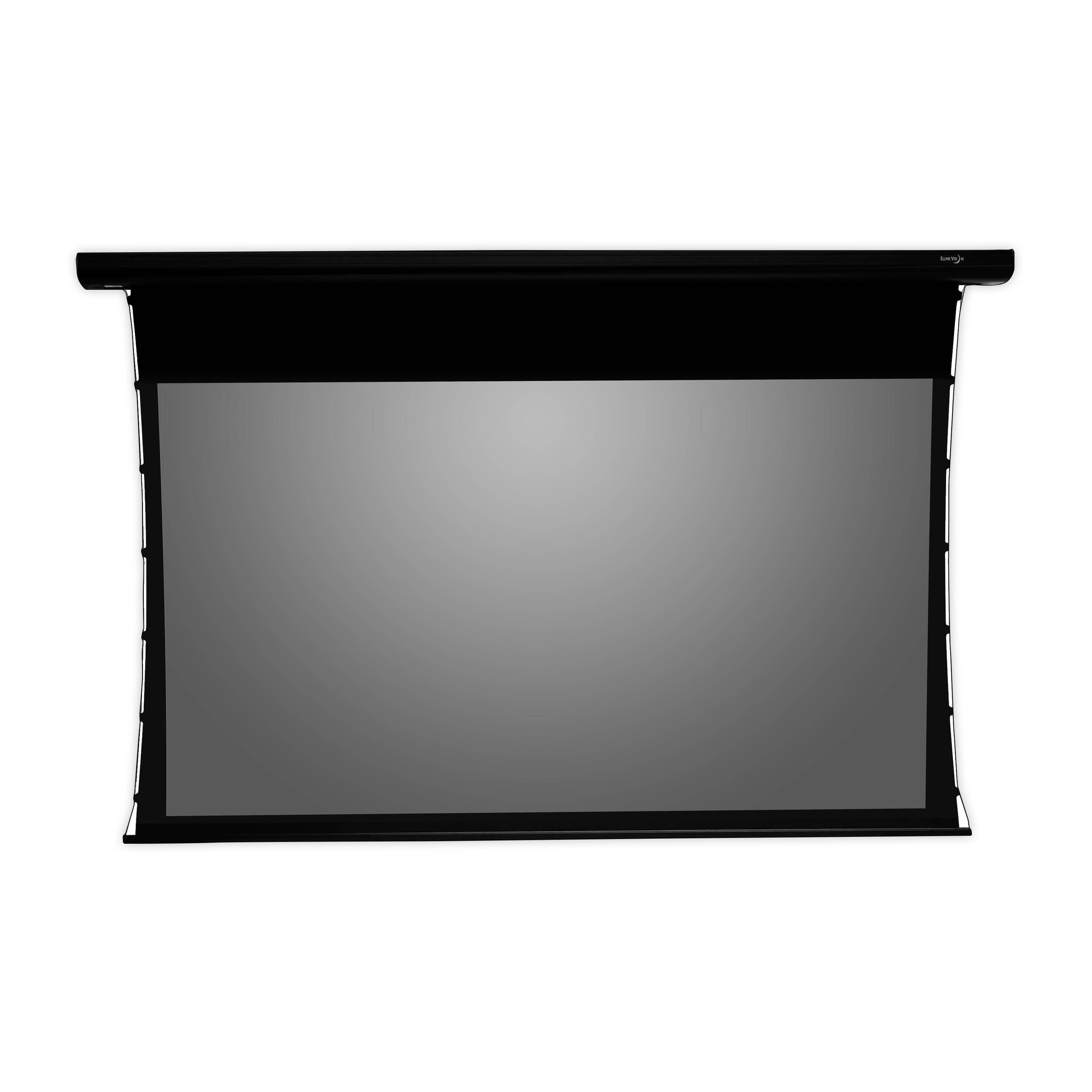 EluneVision 120" Aurora 4K ALR Perforated Tab-Tensioned Motorized Screen
