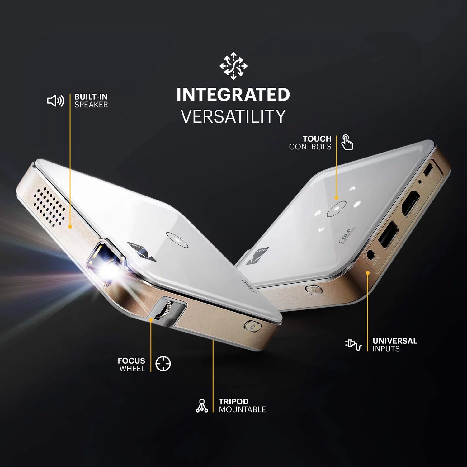 Luma 150 Ultra Mini Pocket Pico Projector