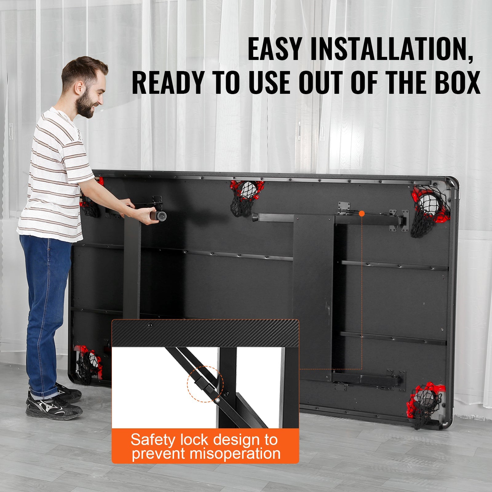 7 ft Portable Billiards Table with Accessories