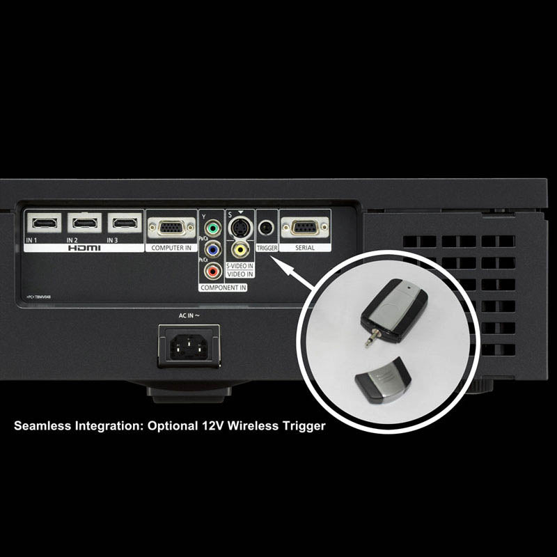 EluneVision 106" Reference Studio 4K Tab-Tensioned 1.0 Gain Projector Screen