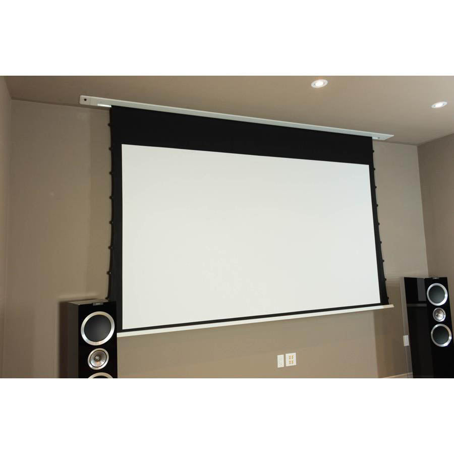 EluneVision 100" Reference Studio 4K+ Tab-Tensioned In-Ceiling Projector Screen