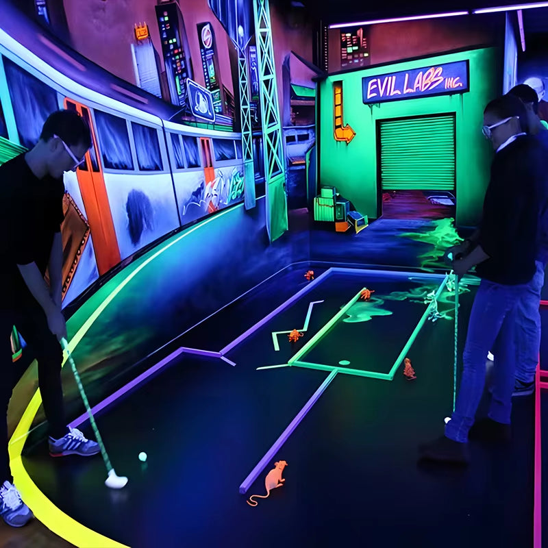 Interactive Projection Game Golf Sports Golf Simulator Portable Smartscreen Game Center Golf Simulator Impact Screen