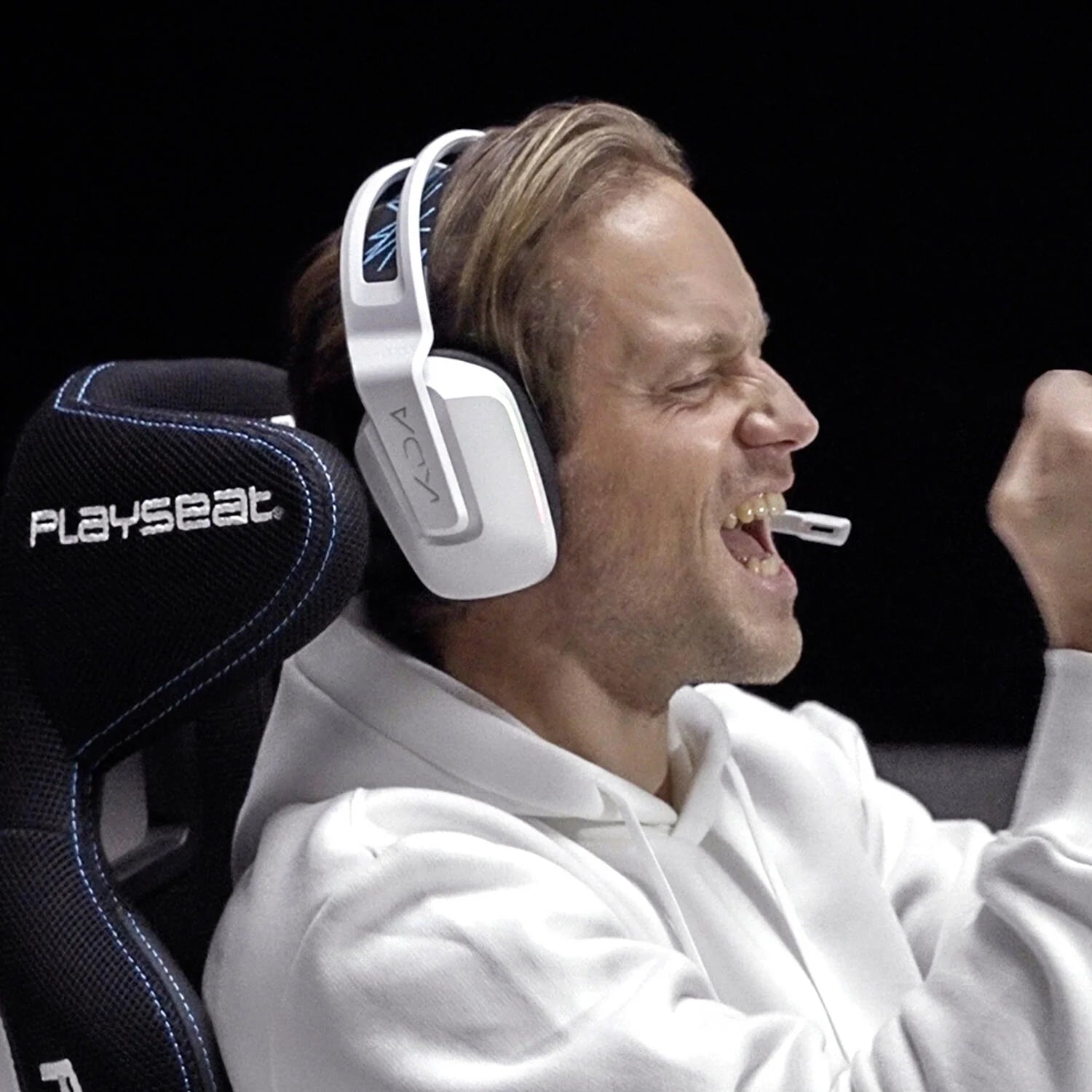 ® Evolution PRO Actifit™ Lightweight Carbon Quality Steel Racing Simulator Cockpit Video Game Chair, Black