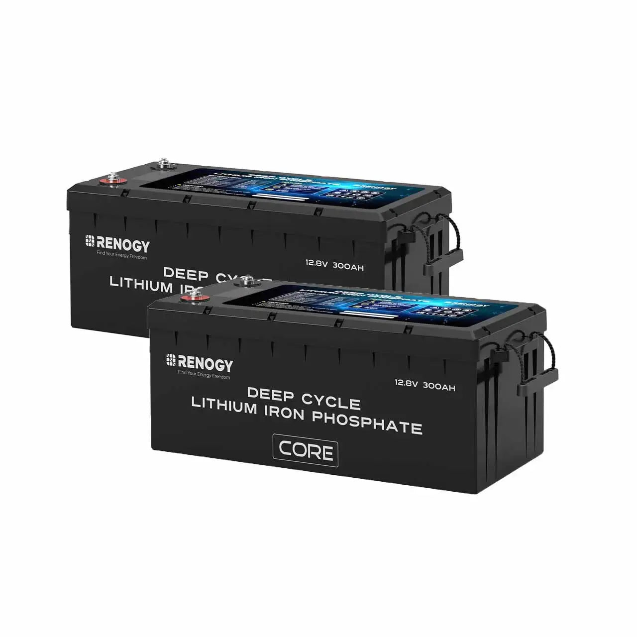 12V 300Ah Deep Cycle Lithium Iron Phosphate Battery w/ Self-Heating | Core Series
