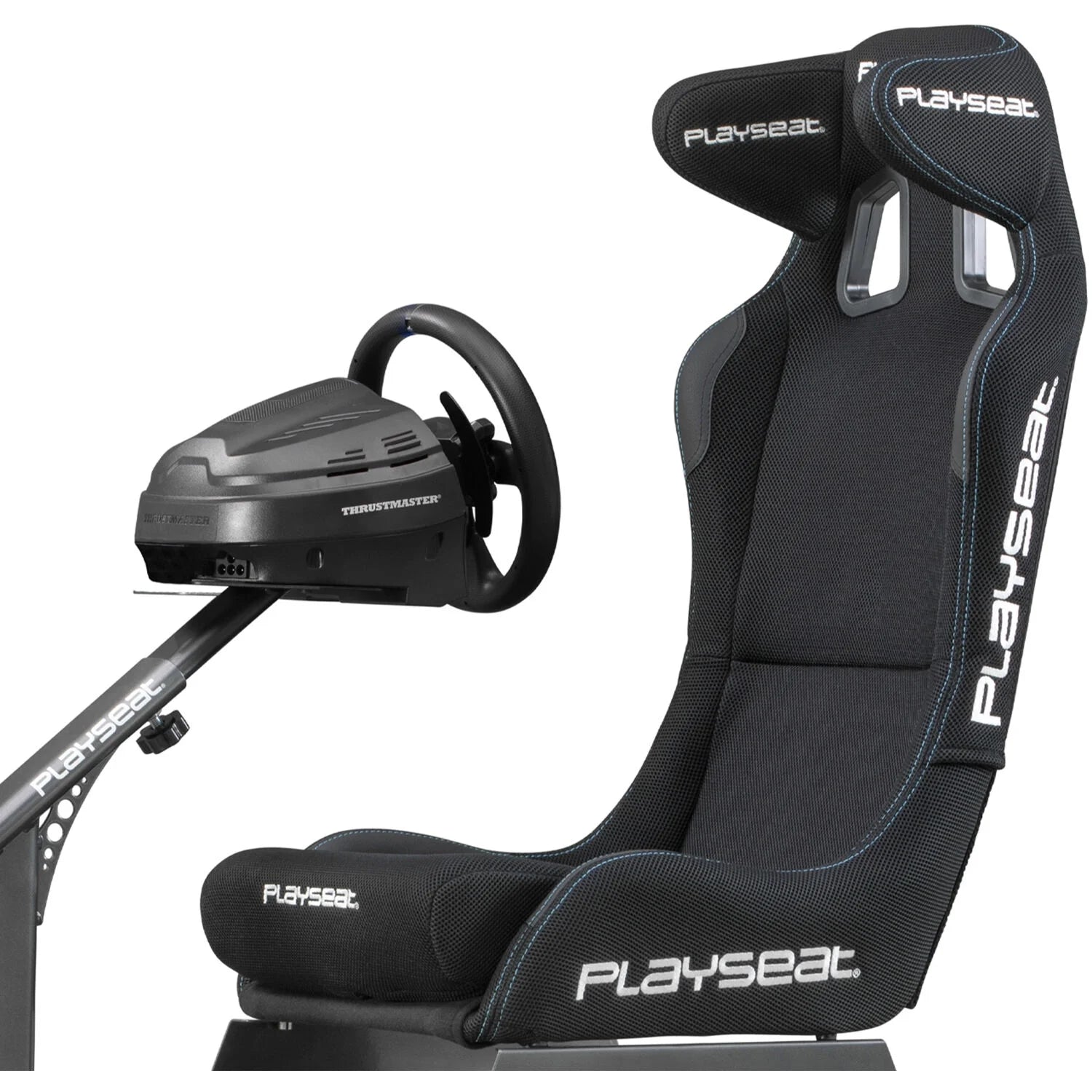 ® Evolution PRO Actifit™ Lightweight Carbon Quality Steel Racing Simulator Cockpit Video Game Chair, Black