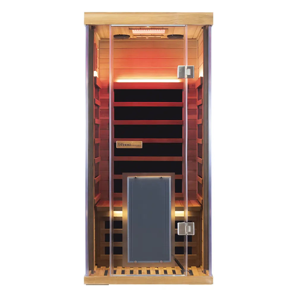 SR01 1 Person Red Cedar Far Infrared Sauna