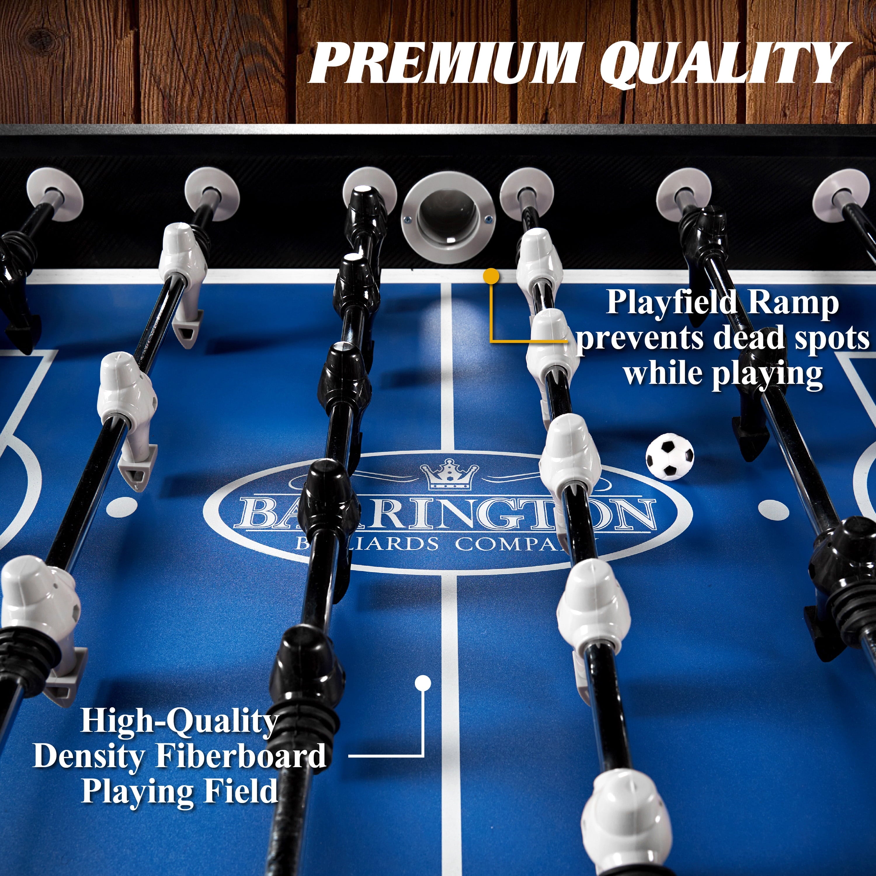 58” Irvine Foosball Table Competition Size, Soccer, Accessories Included by
