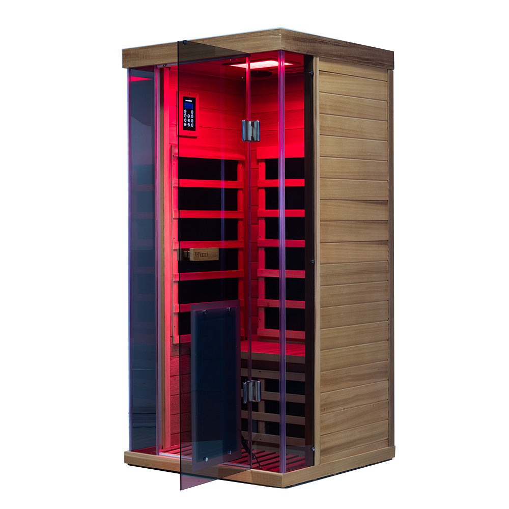 SR01 1 Person Red Cedar Far Infrared Sauna