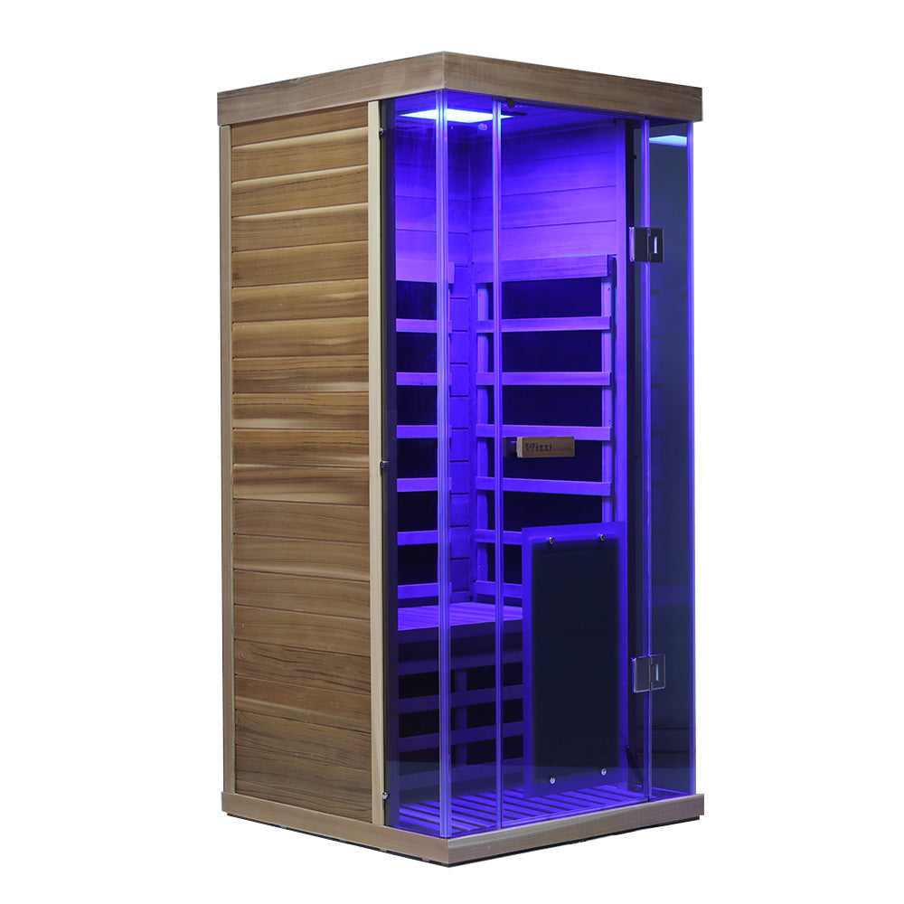 SR01 1 Person Red Cedar Far Infrared Sauna