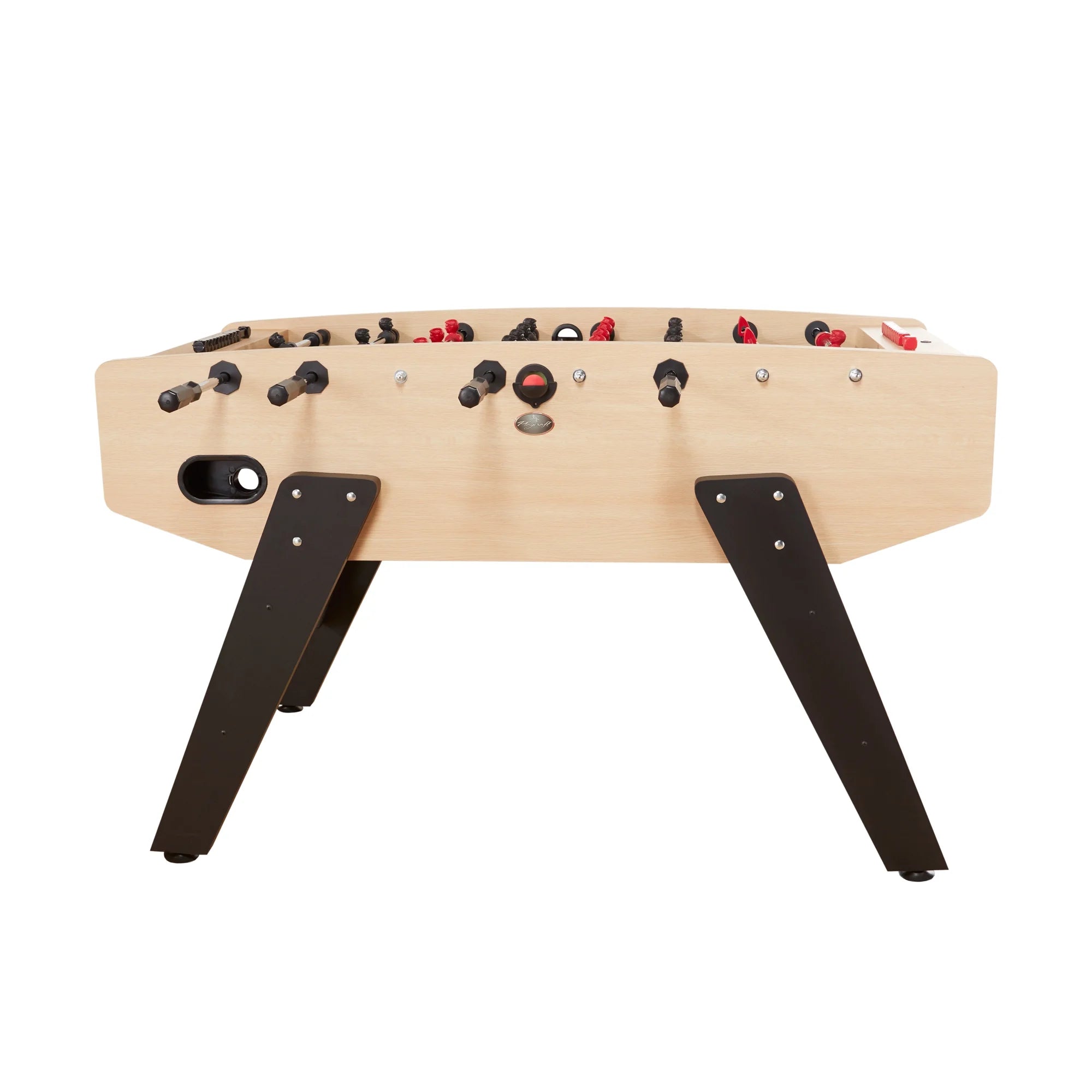 Milan European Foosball Table, Light Maple
