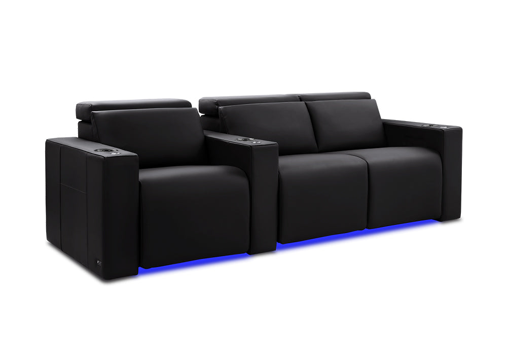 Valencia Barcelona Italian Leather Home Theater Seating