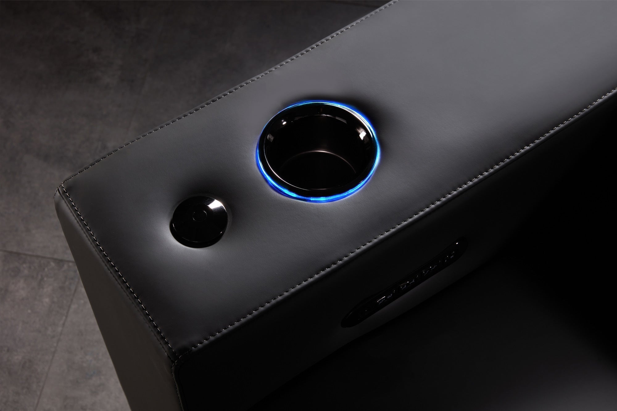 Valencia Barcelona Italian Leather Home Theater Seating