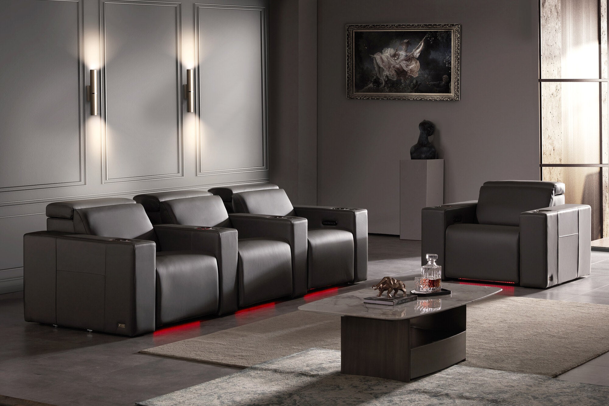 Valencia Barcelona Grand Ultimate Italian Leather Theater Seating – 2025 Edition