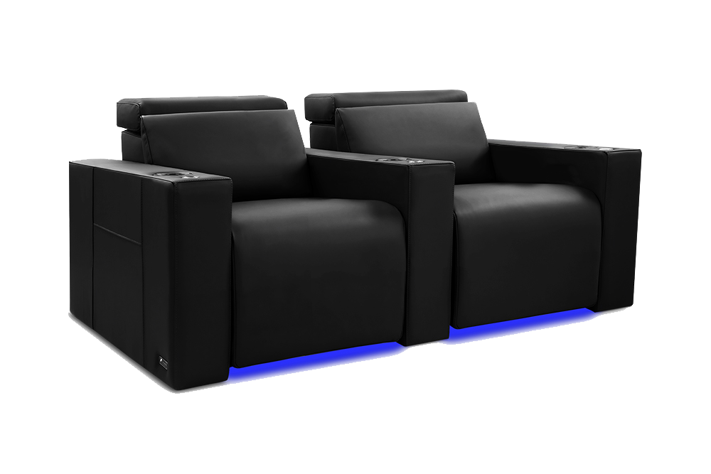 Valencia Barcelona Italian Leather Home Theater Seating