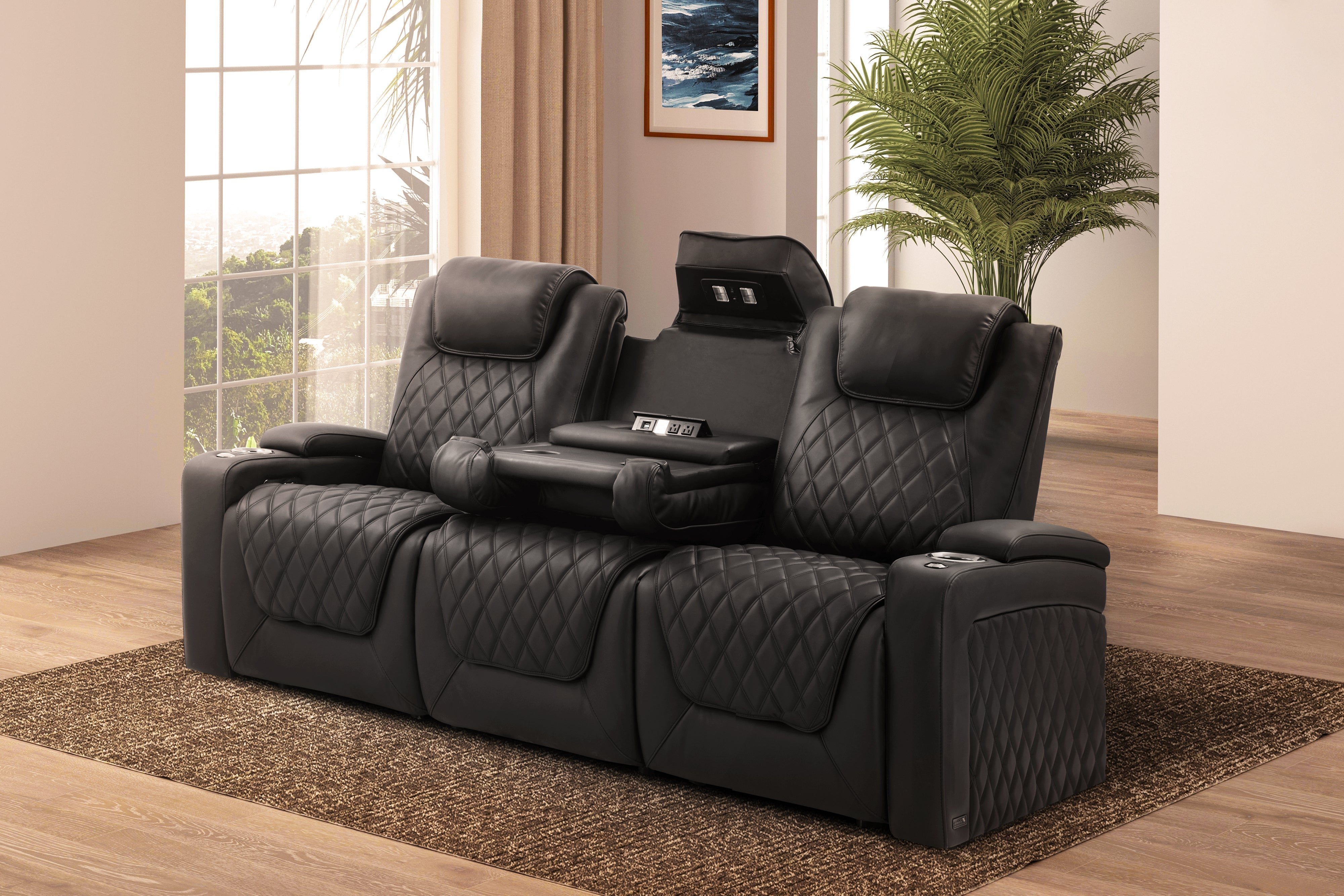 Valencia Oslo Luxury Console Home Theater Seating