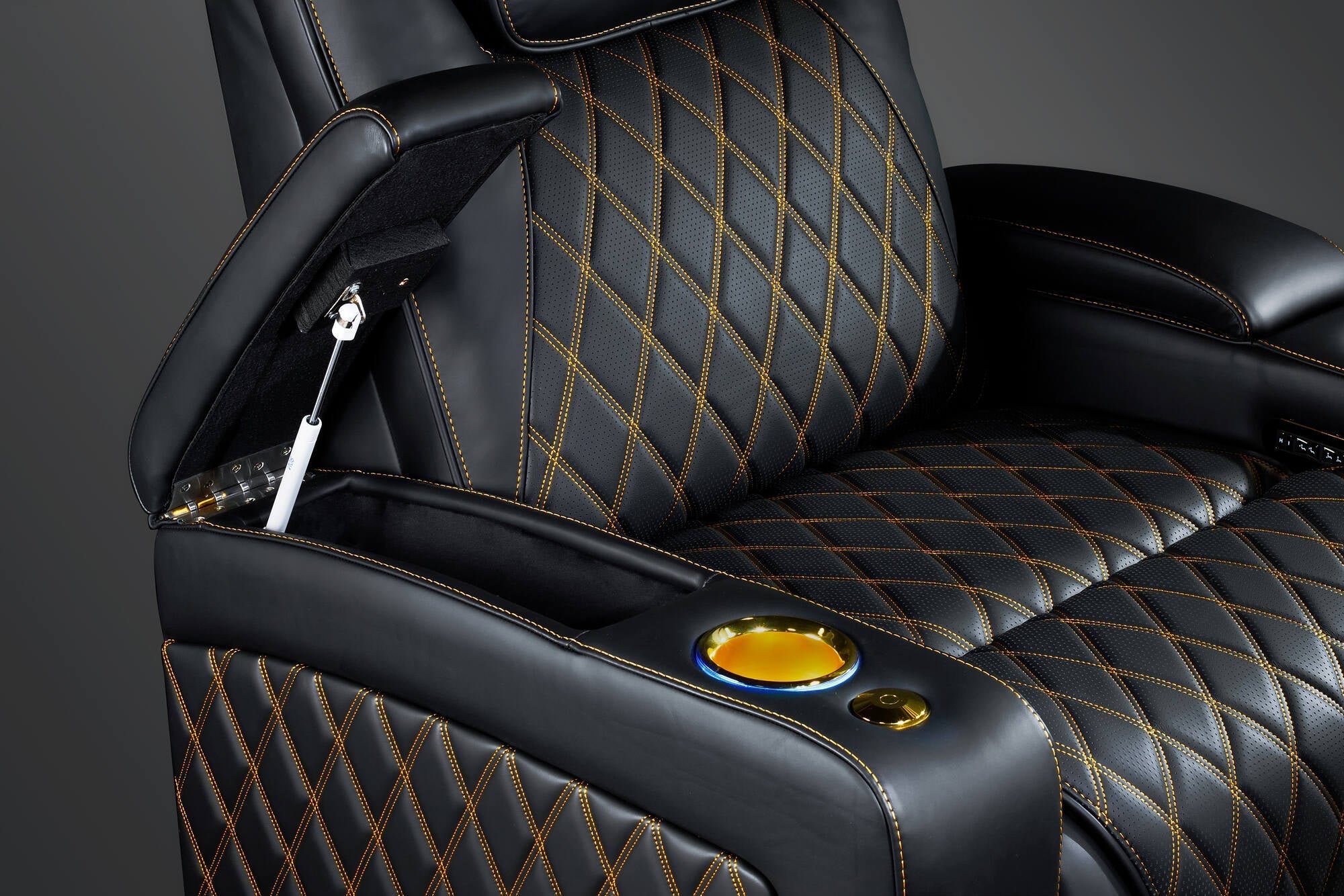 Valencia Oslo Ultimate 20K Italian Semi-Aniline Leather Theater Seating