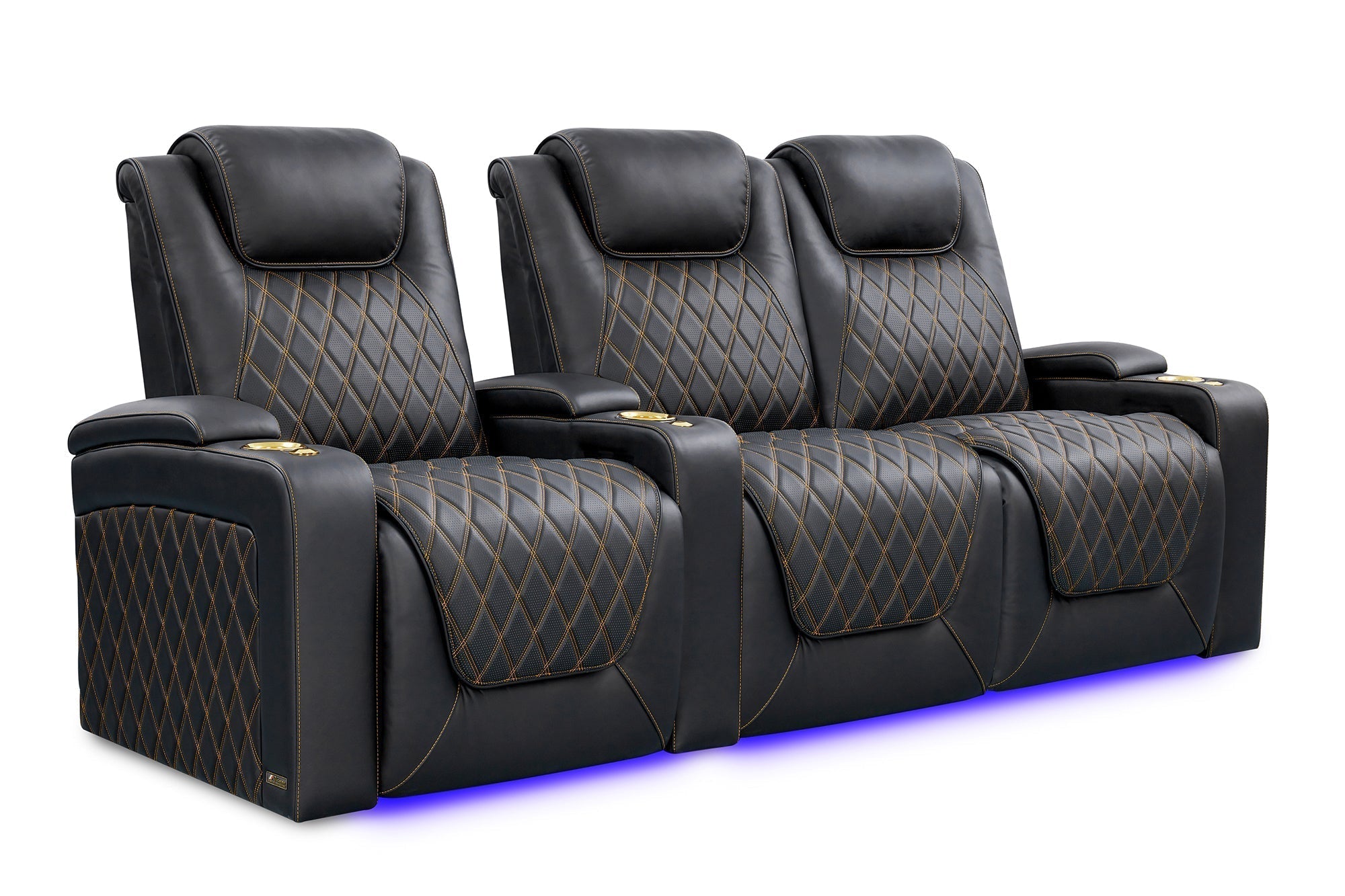 Valencia Oslo Ultimate 20K Italian Semi-Aniline Leather Theater Seating