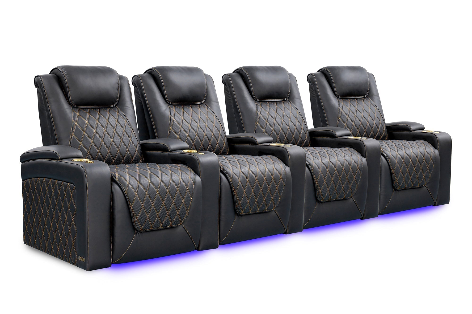 Valencia Oslo Ultimate 20K Italian Semi-Aniline Leather Theater Seating