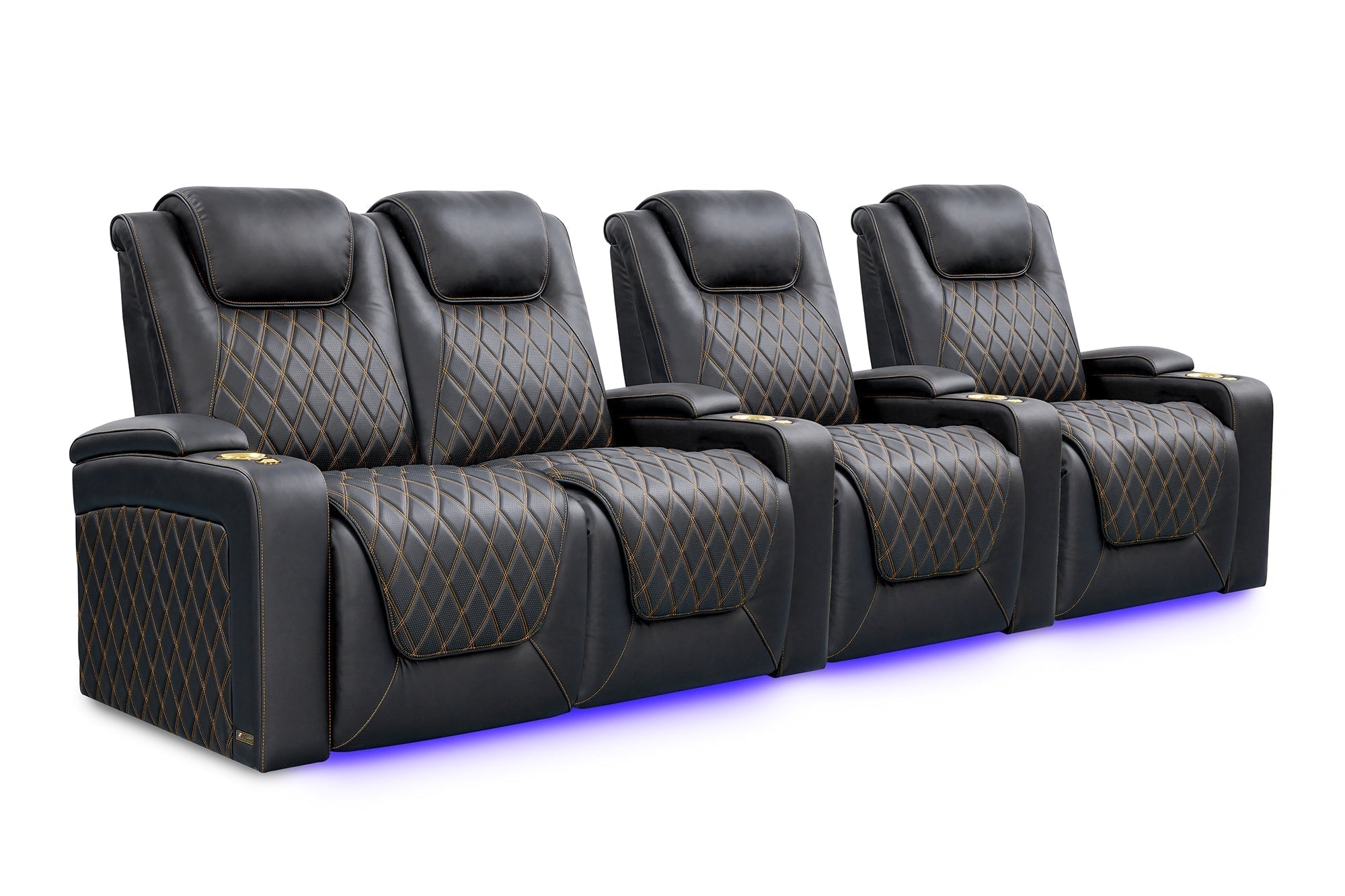 Valencia Oslo Ultimate 20K Italian Semi-Aniline Leather Theater Seating