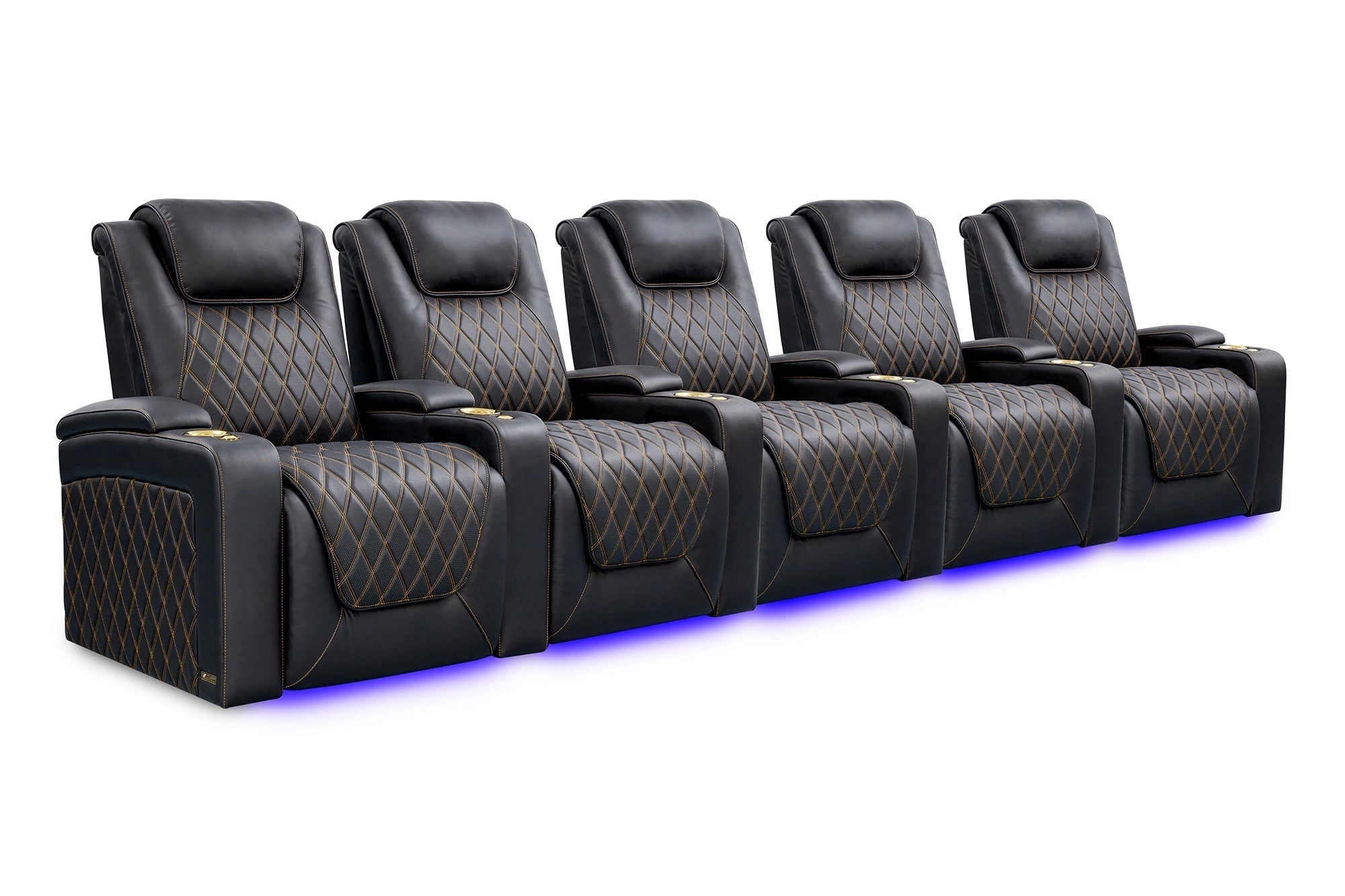 Valencia Oslo Ultimate 20K Italian Semi-Aniline Leather Theater Seating