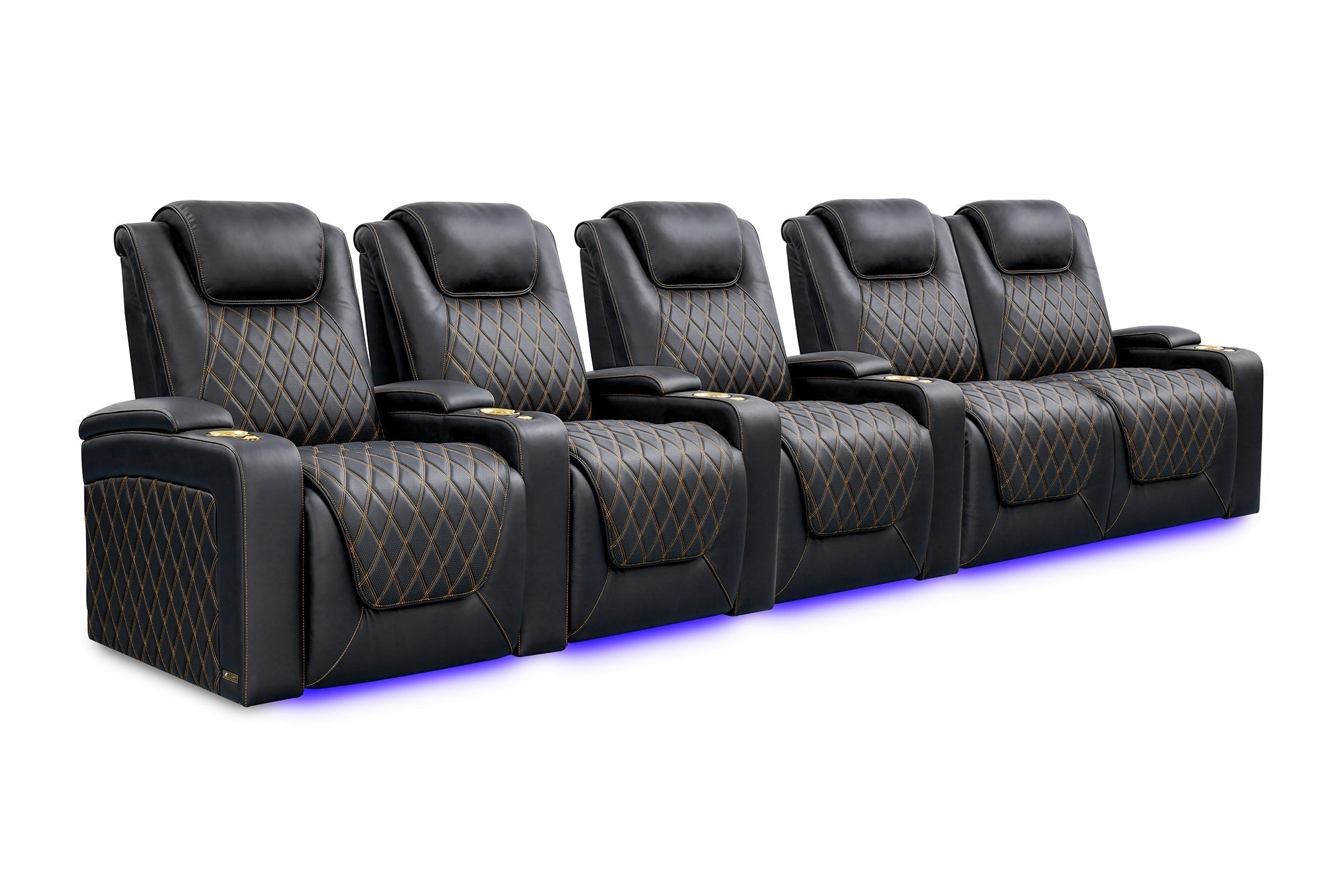 Valencia Oslo Ultimate 20K Italian Semi-Aniline Leather Theater Seating