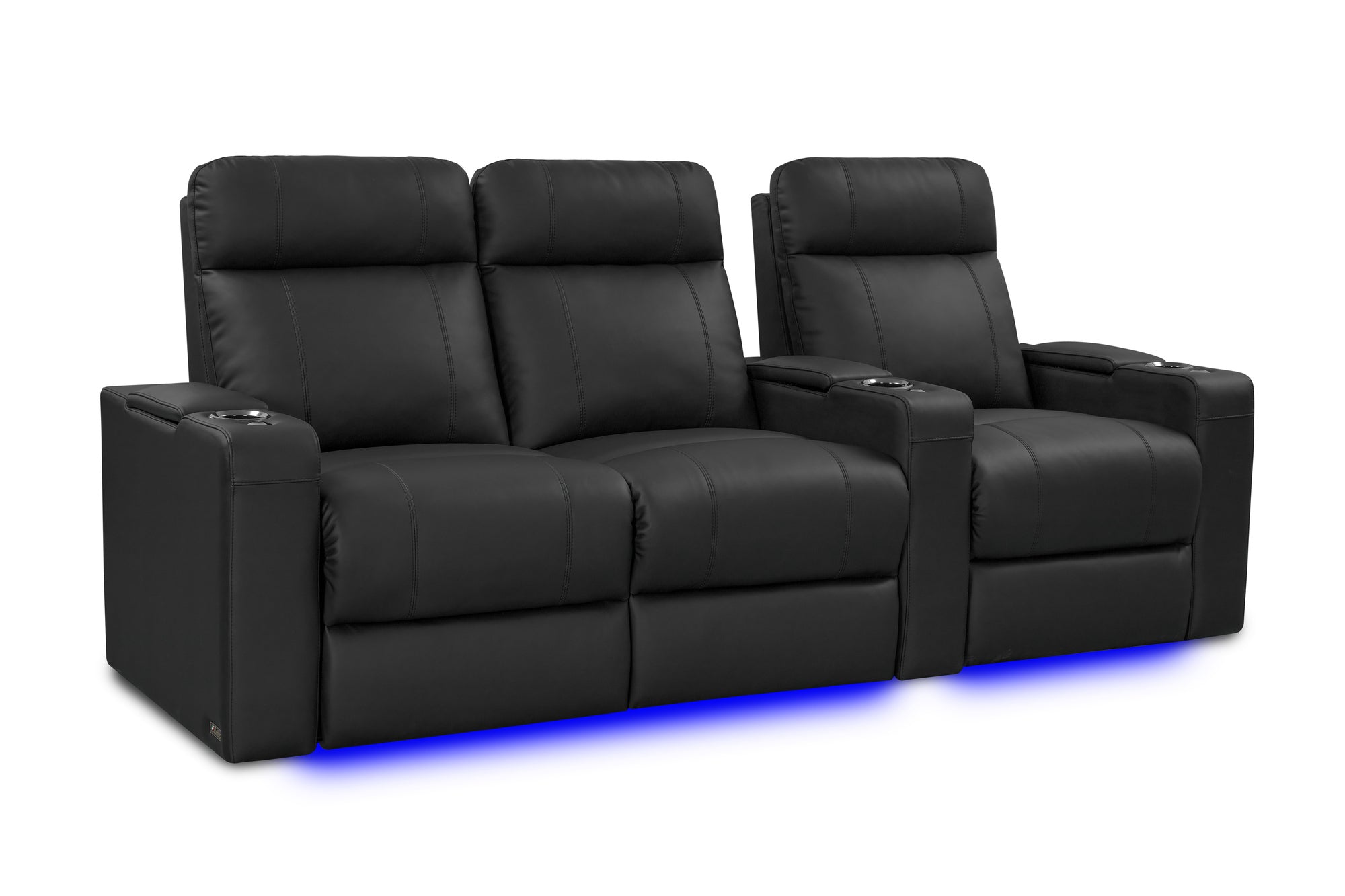 Valencia Piacenza Luxury Italian Semi-Aniline Leather Home Theater Seating