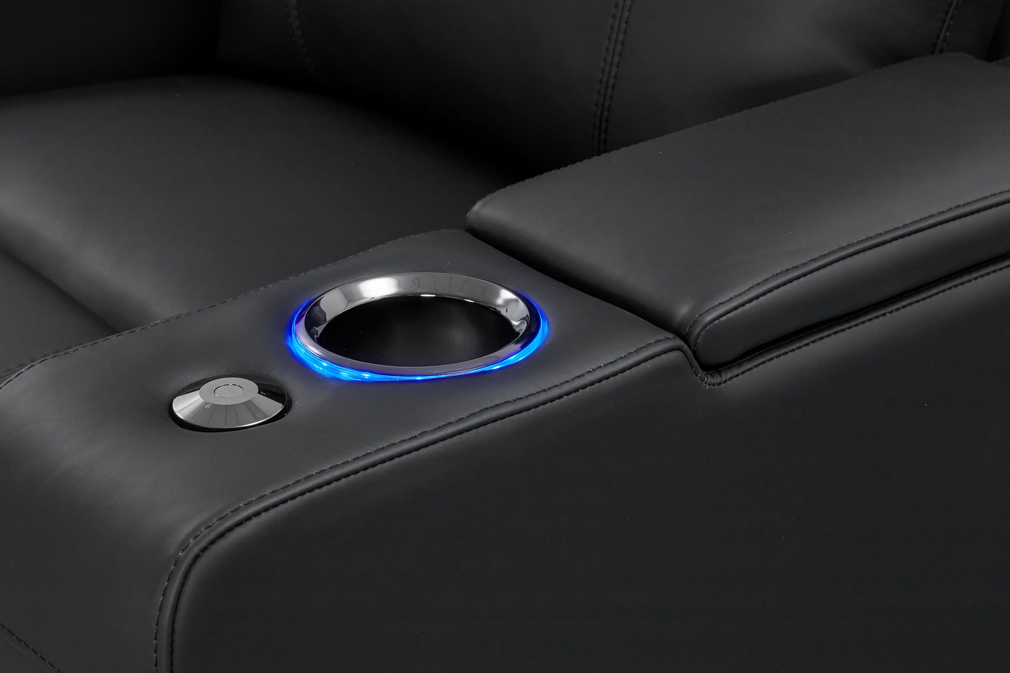 Valencia Piacenza Luxury Italian Semi-Aniline Leather Home Theater Seating